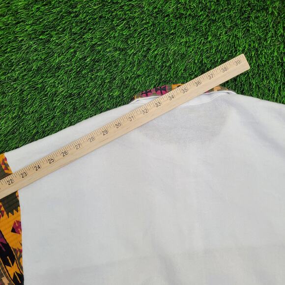 Vintage San-Francisco Tribal Collared Sweatshirt XL 23x28 USA - Picture 4 of 13